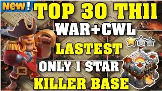 Top 30 Best Th11 WAR Base With LINKS | Th11 Anti 2 Stars Th11 WAR BASE | Best Th11  War Base 2021