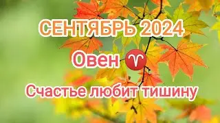 ОВЕН🍁 СЕНТЯБРЬ 2024🍁 Тароскоп.