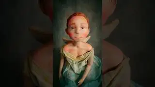 Мой самый необычный Ангел #dolls #art #авторскиекуклы #куклы #творчество #художник #арт #куклы