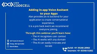 Adding in-app Voice Assitant to your Apps using Alan AI