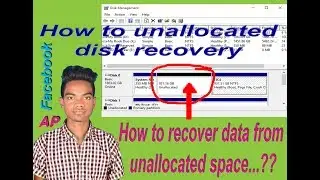 How to unallocated disk recovery | recover data from unallocated space |