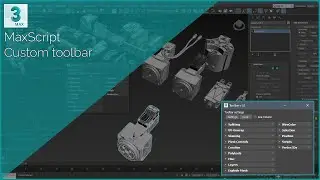 [3ds Max][Maxscript] Custom Toolbar v2