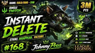 LOL The Plague Rat Twitch Jungle AD 3 Million Mastery Points | Season 16 | Gameplay 168 (2026)