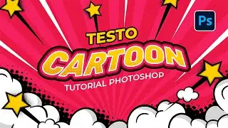 Testo effetto CARTOON PHOTOSHOP: Tecnica con gli stili livello