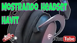 Mostrando o Headset da Havit , quê Ganhei , deixe seu Like se gostou do vídeo , grande abraço 🙏🤗