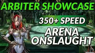 Arbiter Showcase And Arena Mayhem | 350+ Speed | Raid: Shadow Legends