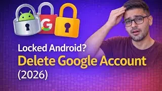 How to Delete Google Account from Android When Locked Out (2026 Guide)
