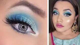 Ocean Eyes | Wedding Guest/Party Makeup Tutorial | by Tasneem Runita