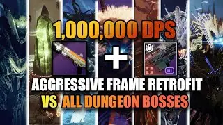 Aggressive Frame Retrofit Escapade MELTS all Dungeon Bosses in Destiny 2