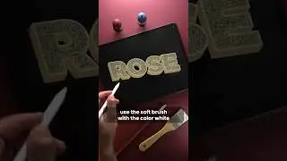 How to Make Stunning 3D Letters on Procreate! 
