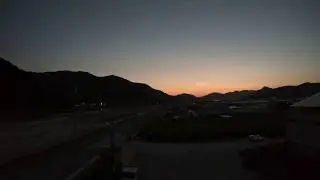 Time-lap 5:30pm - 8:30pm from my rooftop /Darot #GoproHero6