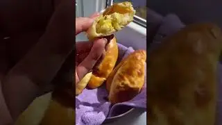 Пирожки с капустой и яйцом нежные и вкусные по простому рецепту #shorts