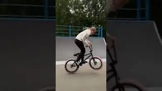 BMX трюки в новом скейт парке🔥🚲