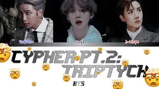 BTS (방탄소년단) - CYPHER PT.2: TRIPTYCH (ColorCodedLyrics|КИРИЛЛИЗАЦИЯ|ПЕРЕВОД НА РУССКИЙ) FF2COLORCODED