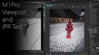 Test on M1Pro Using Cinema4D R25 and Vray5.2