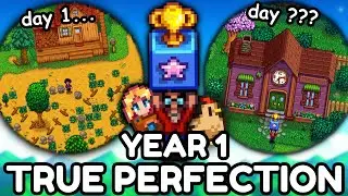Can I Complete the Community Center in 1 YEAR in Stardew Valley 1.6 | Road to True Perfection Year 1