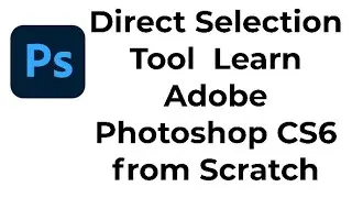 Direct Selection Tool Learn Adobe Photoshop CS6 from Scratch