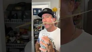 How I make my handlebar mustache. 