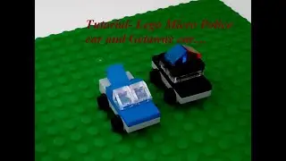 Lego Micro Police car & Getaway car