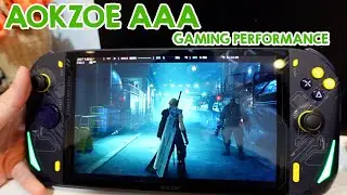 Steam Deck menangis?! Aokzoe AAA gaming performance !