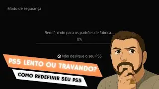 How to Format the Playstation 5 and Reinstall the System - Papai Cassio Games