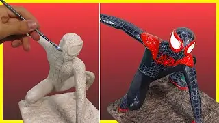 Sculpting Miles Morales (Spider-Man) | Spider-Verse