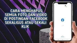 cara menghapus semua foto di facebook