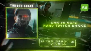 Hard twitch shake tutorial in after effects 