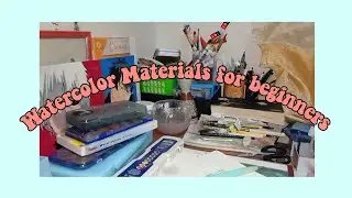 Watercolor Materials for Beginners ( Philippines)