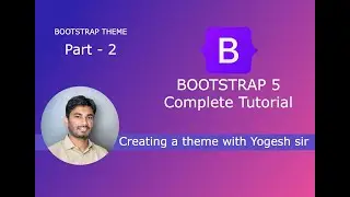 2. Bootstrap-5 Project: Creating Theme | PART-2| Carousel / Slider