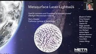 "Metasurface Laser Lightsails", Harry Atwater (META2022)