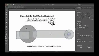 How to use Shape Builder tool in Illustrator