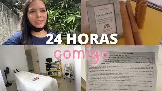 Rotina na faculdade de enfermagem e atendimentos de estética 📚💆🏻‍♀️