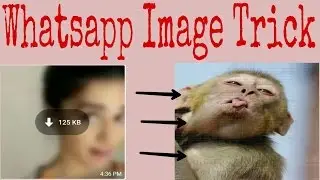 WhatsApp send magic image change after download