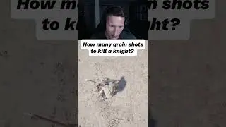 I was SMACKED IN THE BALLS! In this medieval swordighting game!