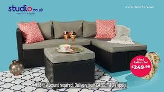 Studio - Rattan Corner set - July TV Ad 2021 #Studio #FindYourWoW #ShopTheLook