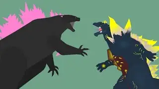 godzilla vs spacegodzilla (stick nodes pro)