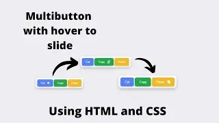 How to create a Multibutton consisting - cut copy and paste
