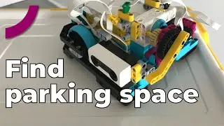 Find parking space: side-mounted distance sensor