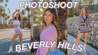 BTS of My Photoshoot in Beverly Hills