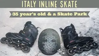 Italy Inline Skate - 35 Year old at the skate park - Explorers Autumn Skate Park Experience