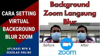 Cara Membuat Background Zoom Blur (Background Zoom Blur Effect) Zoom Background Blur Option