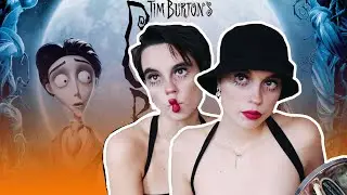 I tried to turn myself into a Tim Burton character