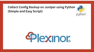 Collect Config Backup on Juniper using Python (Simple and Easy Script)