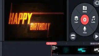 happy birthday editing in kinemaster ||kinemaster happy birthday video editing |In telugu tutorials|