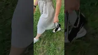 кожаная сумка с акриловыми бусинами 