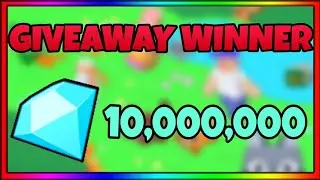 10 MILLION GEMS GIVEAWAY WINNER! (Pet Simulator X)
