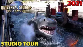4K FULL Studio Tour at Universal Studios Hollywood reopening day 2021