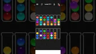 ball sort color puzzle game level 211 | ball sort color level 211