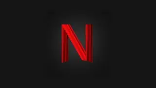 Netflix style Logo using Pixel Stretch technique in photoshop । Photoshop Tutorial